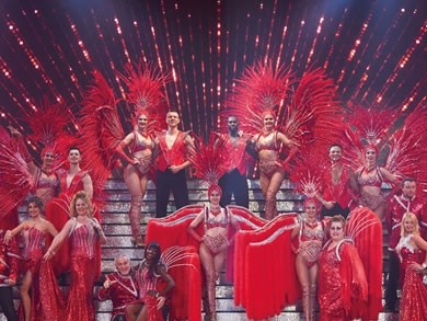 Réveillon du jour de l'an à Bordeaux au Cabaret l'Ange Bleu